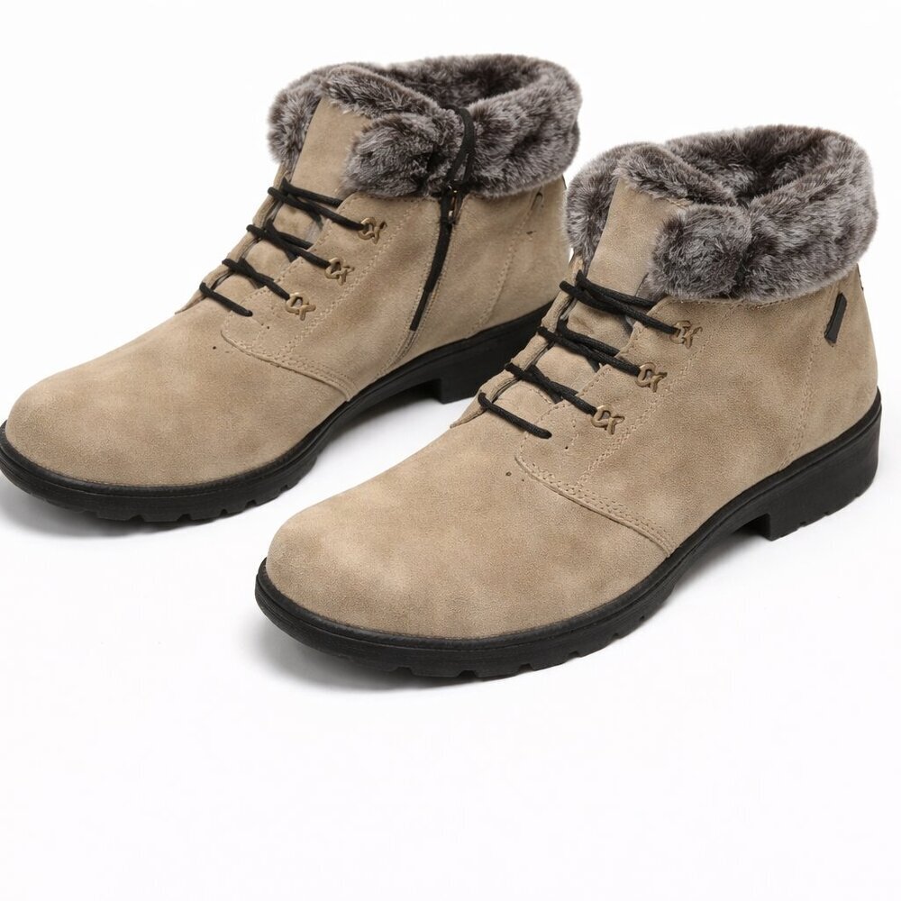SPORTO Insulated Leather Ankle Booties Size 8.5M